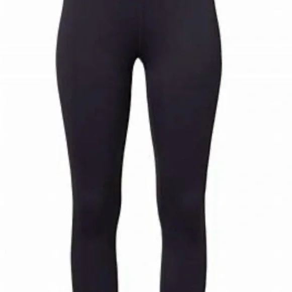 High-Waisted Black Leggings IVL collective , scalloped, like new , size 4 - Picture 5 of 7